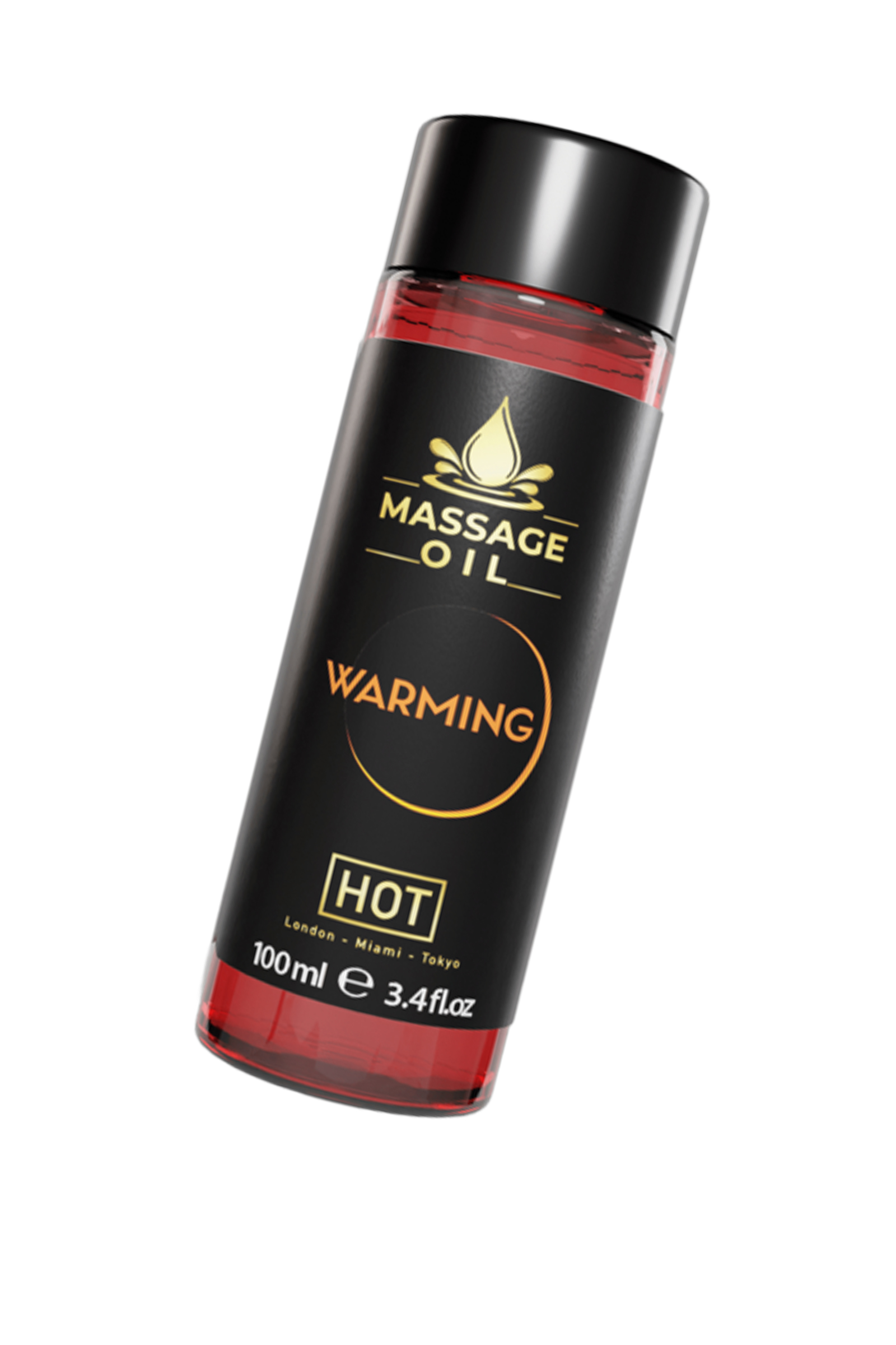 Массажное масло HOT Massage Oil WARMING, с согревающим эфектом,100 мл