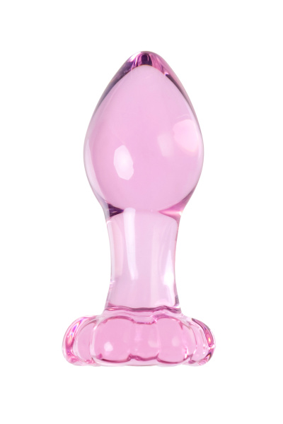 Анальная втулка Sexus Glass, стекло, 8,3 см
