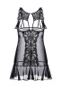 Комбинация Erolanta Lingerie Collection с открытой грудью (42-44)